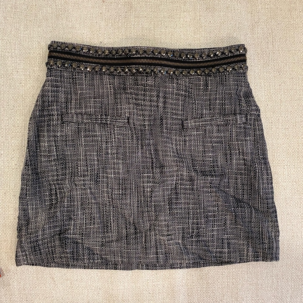 H&M embellished waist skirt